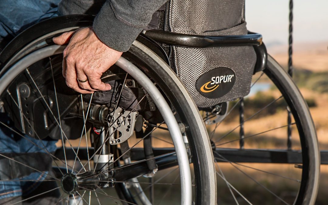 Close up shot on person in a wheelchair - Spitzer Legal Catastrophic Injury